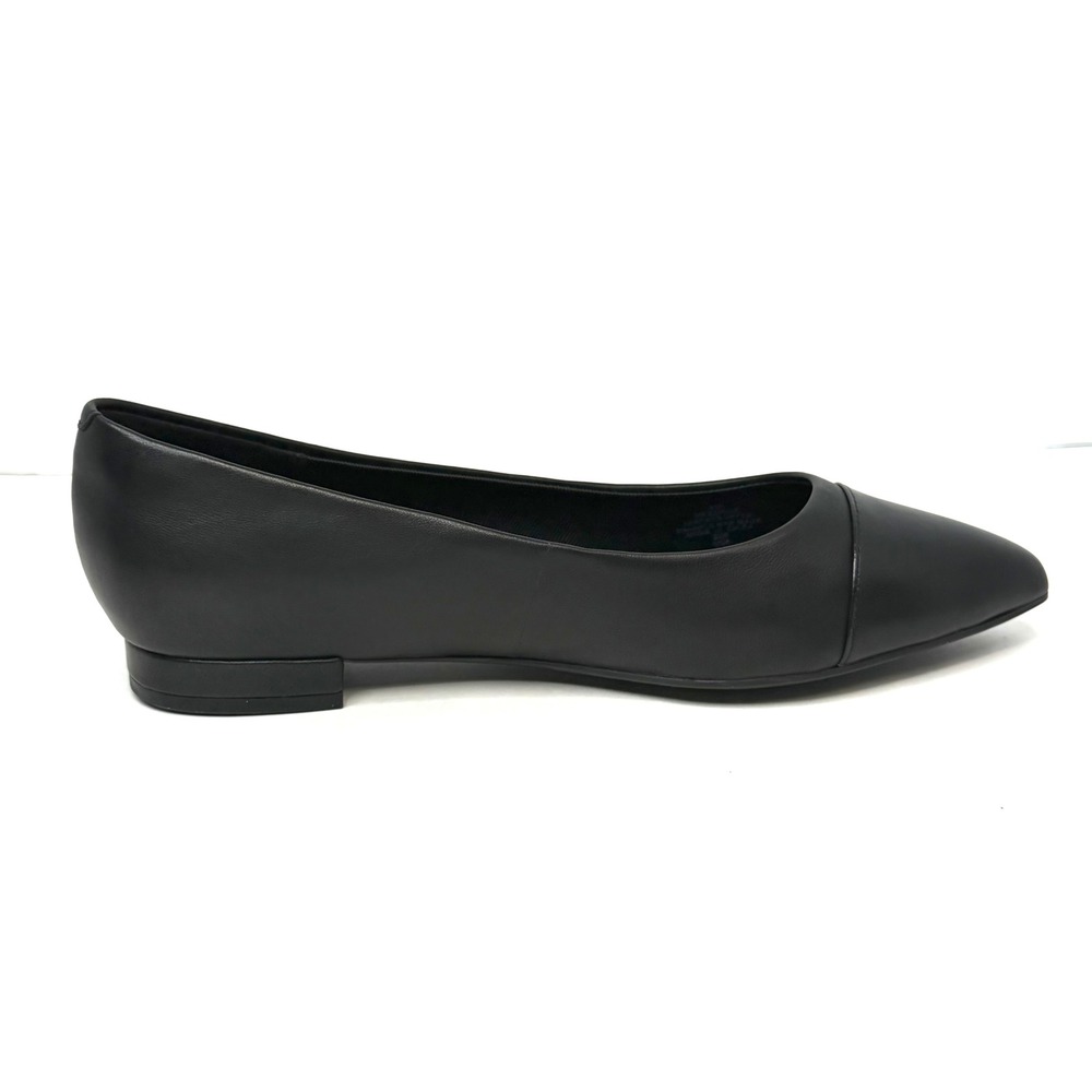 Rockport Womens Kenzie Total Motion Pointy Toe Dress Flats Black Size 8W NWT/BOX - Picture 3 of 8